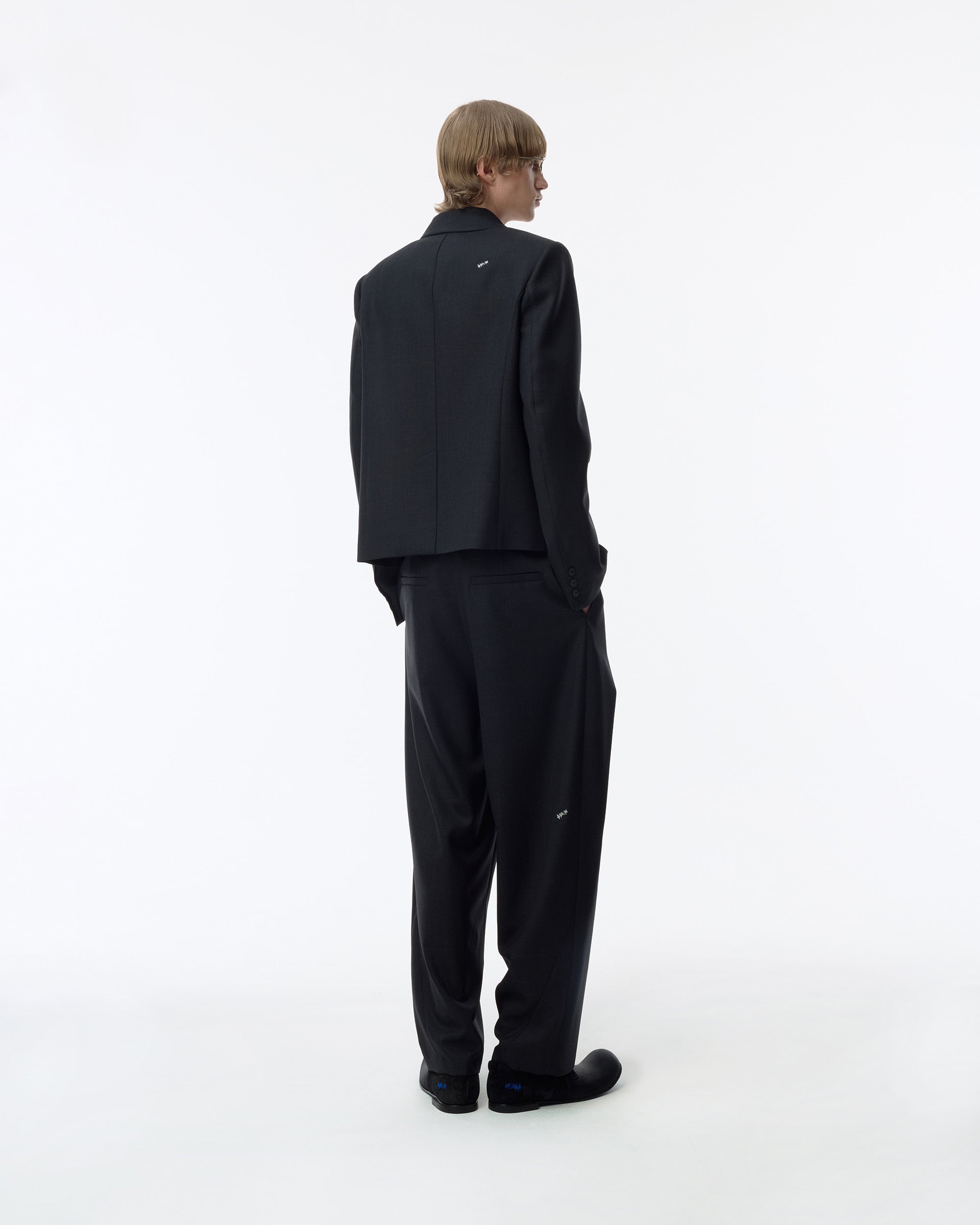 Ader Error - Sig; BK Tag slacks 03 (Grey) product image 10 | TRAB K-Fashion Australia