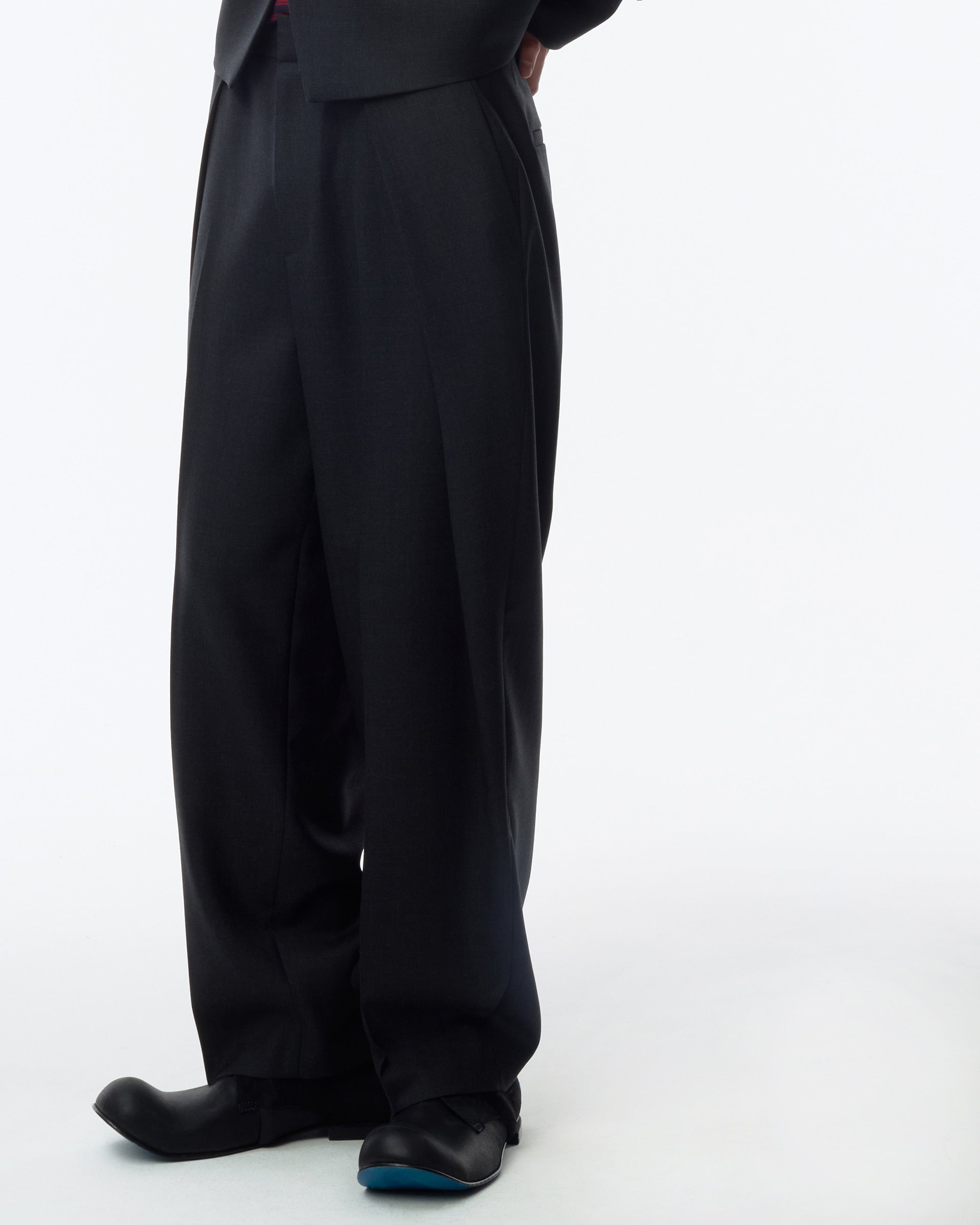 Ader Error - Sig; BK Tag slacks 03 (Grey) product image 11 | TRAB K-Fashion Australia