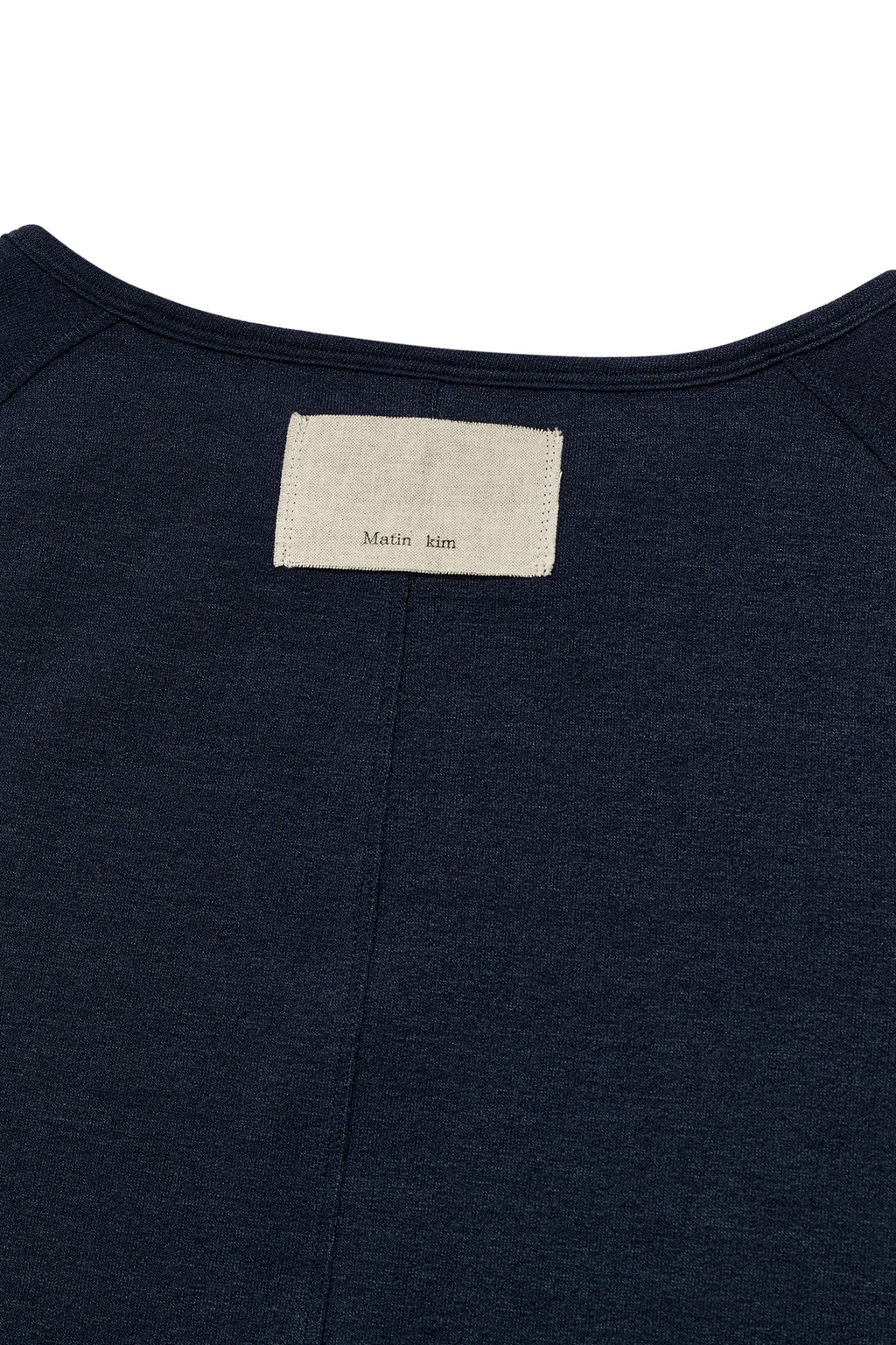 Matin Kim - Rabbit Printing Raglan Slim Top (Navy) product image 4 | TRAB K-Fashion Australia