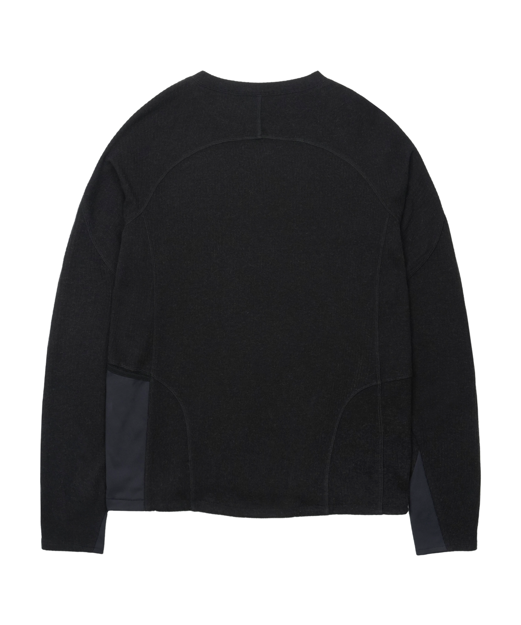 San San Gear - Ribbed Long Sleeves (Black) product image 5 | TRAB K-Fashion Australia