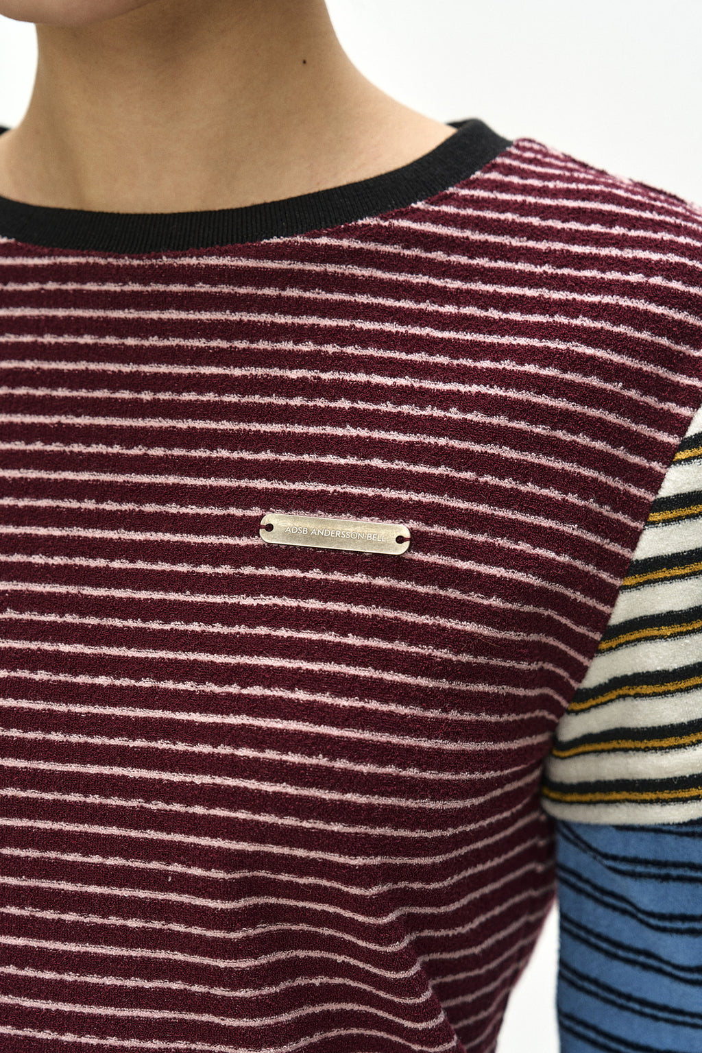 Andersson Bell - Terry Multi Stripe Ls T-Shirt (multi) (Multi) product image 6 | TRAB K-Fashion Australia