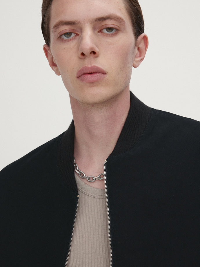 Tonywack - Garment Washed Cotton Bomber (Black) product image 7 | TRAB K-Fashion Australia