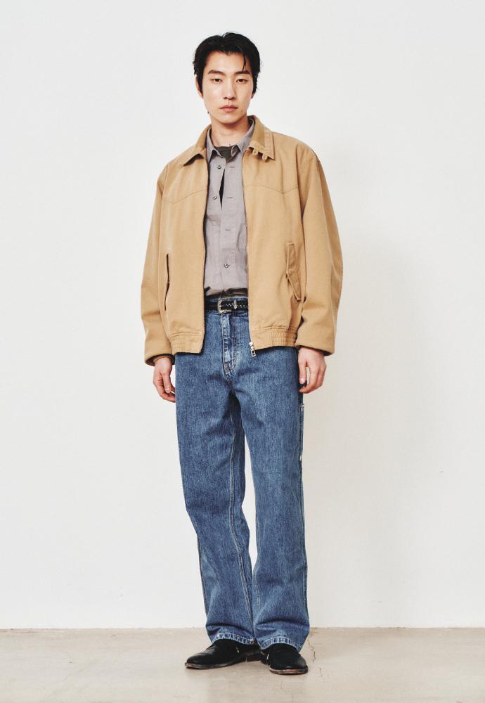 Art if acts - Cotton Western Blouson (Beige) product image 5 | TRAB K-Fashion Australia
