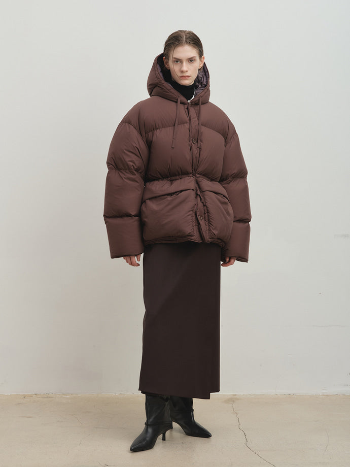 Tonywack - Super Light Down Puffer Jacket (Pale Burgundy) product image 3 | TRAB K-Fashion Australia