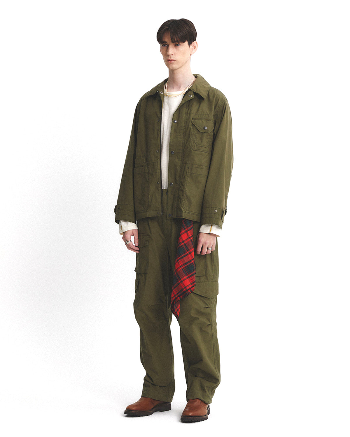Eastlogue - Mohawk Field Jacket (Olive C/n) product image 4 | TRAB K-Fashion Australia