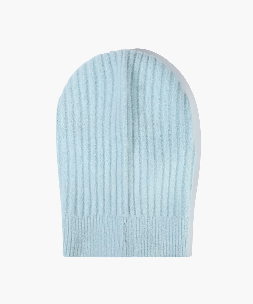 Marithe & Francois Girbaud - Circle Logo Zip Up Balaclava (Sky Blue) product image 3 | TRAB K-Fashion Australia