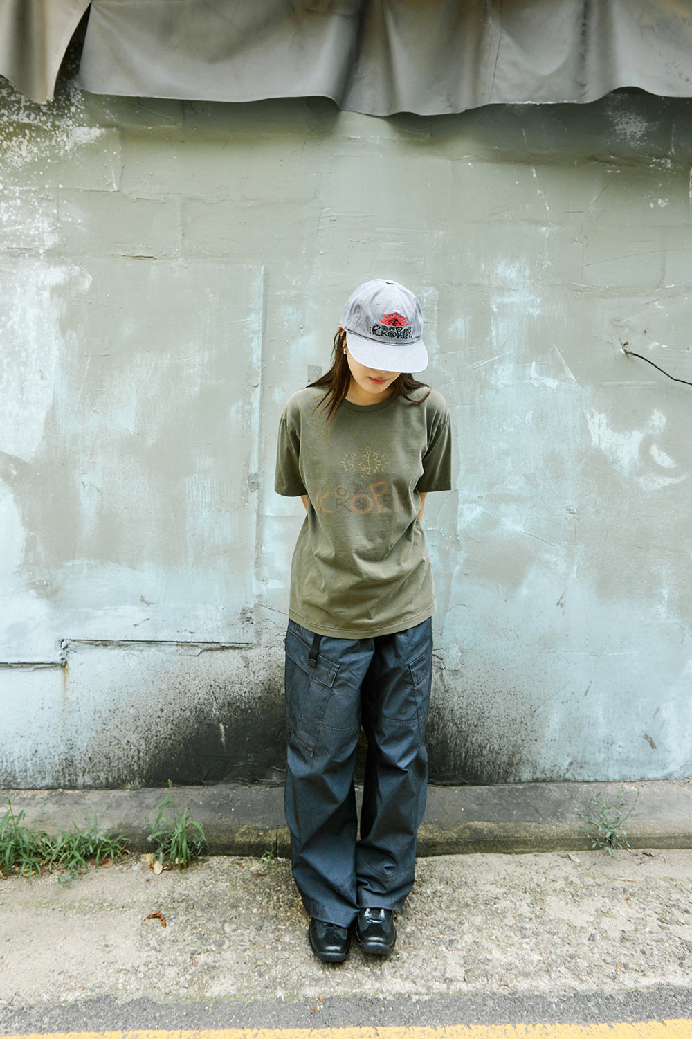 Hatchingroom - Kokopelli Tee (Dark Khaki) product image 8 | TRAB K-Fashion Australia