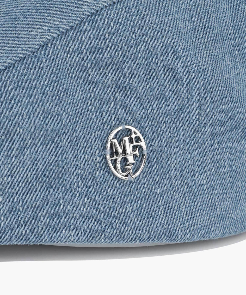 Marithe & Francois Girbaud - Circle Logo Hunting Cap (Blue) product image 3 | TRAB K-Fashion Australia