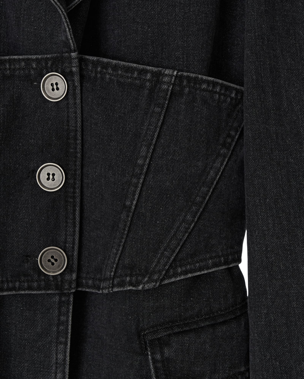 Kimhe Kim - Three Buttons Corset Single Jacket (Black) product image 6 | TRAB K-Fashion Australia