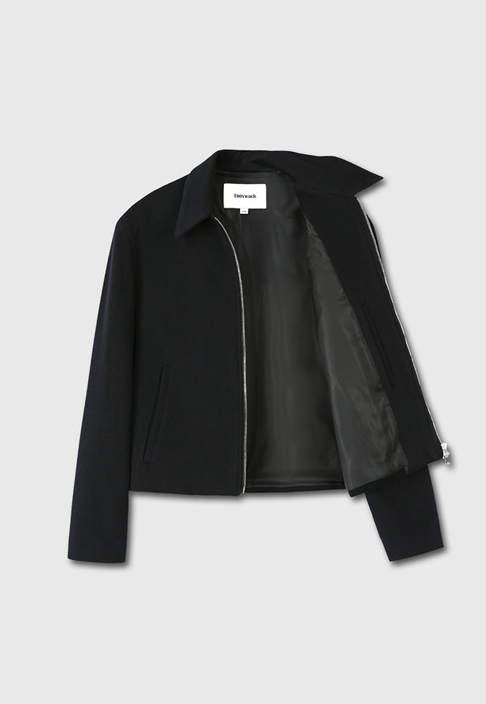 Tonywack - Cashmere Chest Zip Berlin Jacket (Black) product image 7 | TRAB K-Fashion Australia