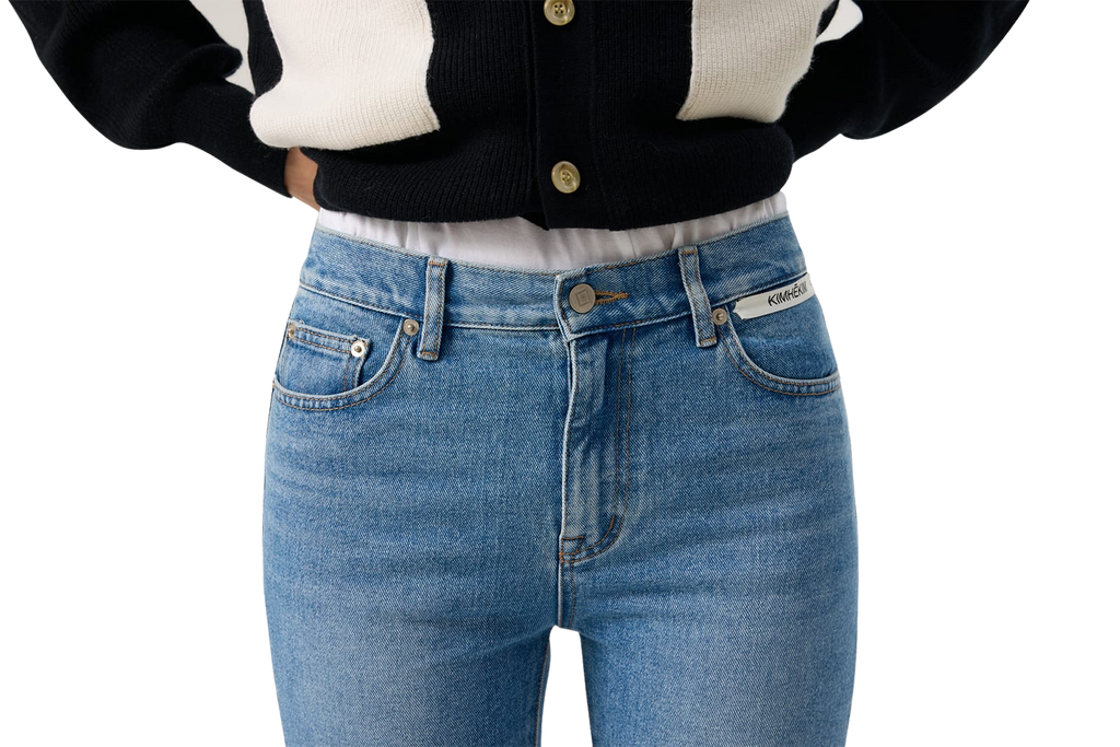 Kimhe Kim - Flared Jean (Sky Blue) product image 7 | TRAB K-Fashion Australia