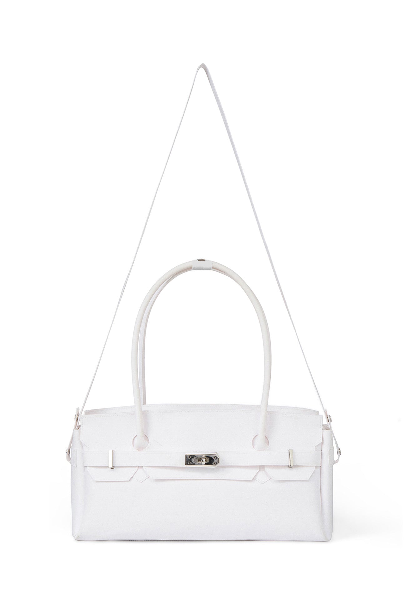 Deinet - [free Card Wallet] Jelly Two-Way Bag (White) product image 4 | TRAB K-Fashion Australia