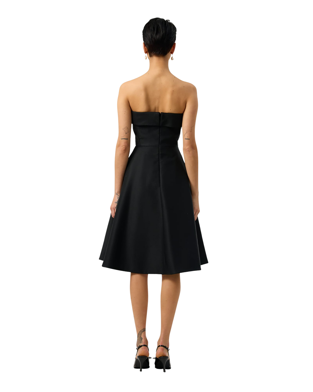 Kimhe Kim - Neo Emma Tube Top Midi Dress (Black) product image 5 | TRAB K-Fashion Australia