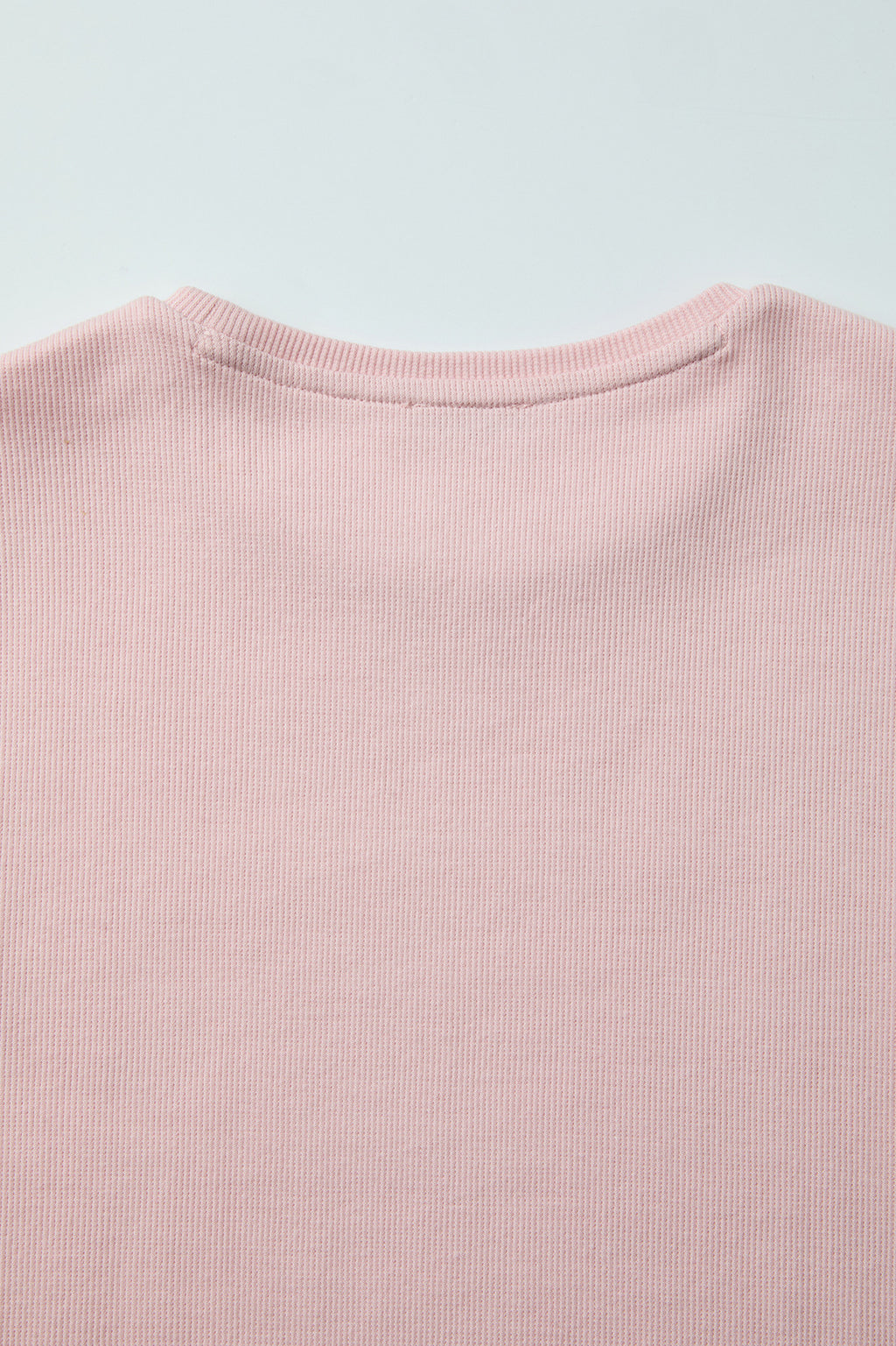Coor - Ribbed Crop T-Shirt (Indi Pink) product image 6 | TRAB K-Fashion Australia