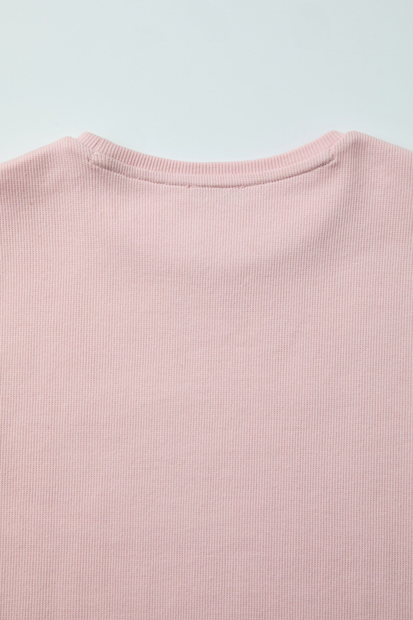 Coor - Ribbed Crop T-Shirt (Indi Pink) product image 6 | TRAB K-Fashion Australia