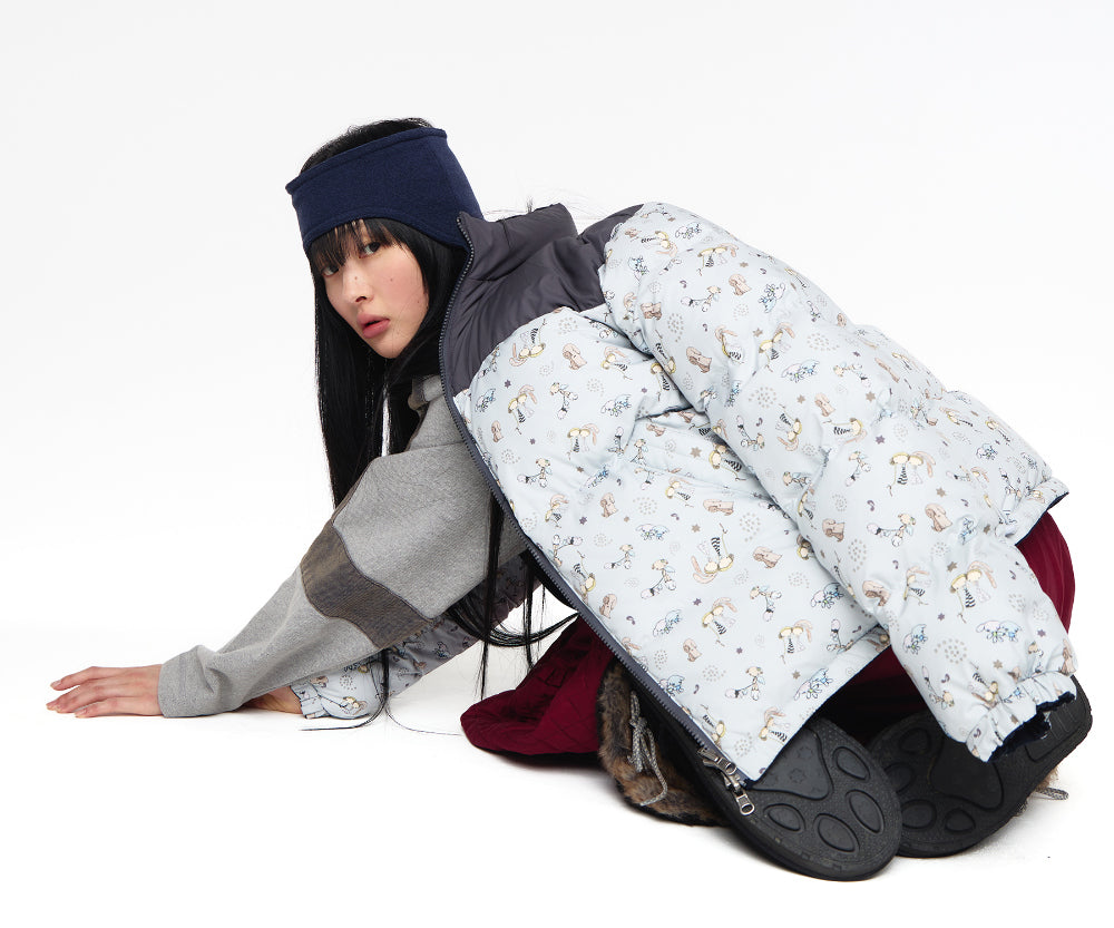 Coyseio - Reversible Down Jacket (Navy) product image 2 | TRAB K-Fashion Australia