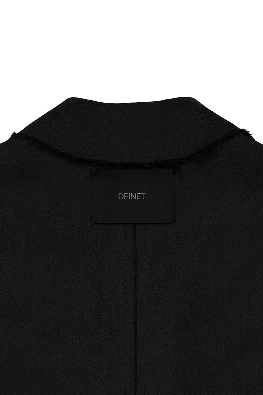 Deinet - Deinet Rough Cut Detail Blazer (Black) product image 15 | TRAB K-Fashion Australia