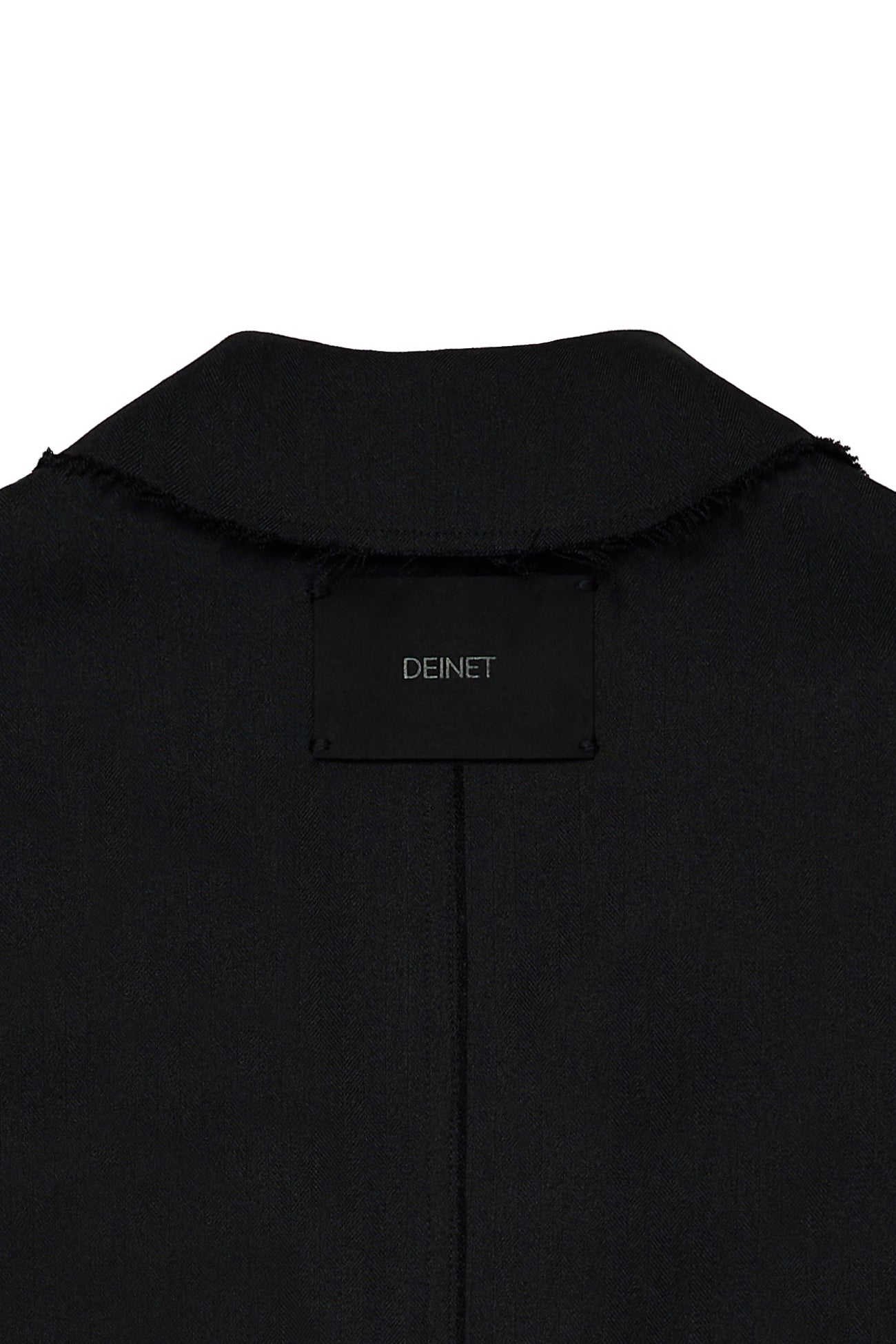 Deinet - Deinet Rough Cut Detail Blazer (Black) product image 15 | TRAB K-Fashion Australia