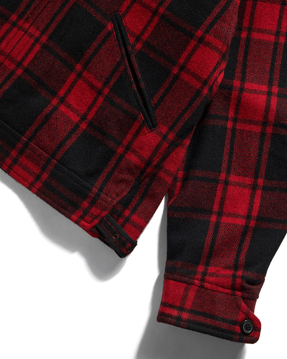 Eastlogue - Sporting Rugged Jacket (Black & Red Wool Check) product image 8 | TRAB K-Fashion Australia