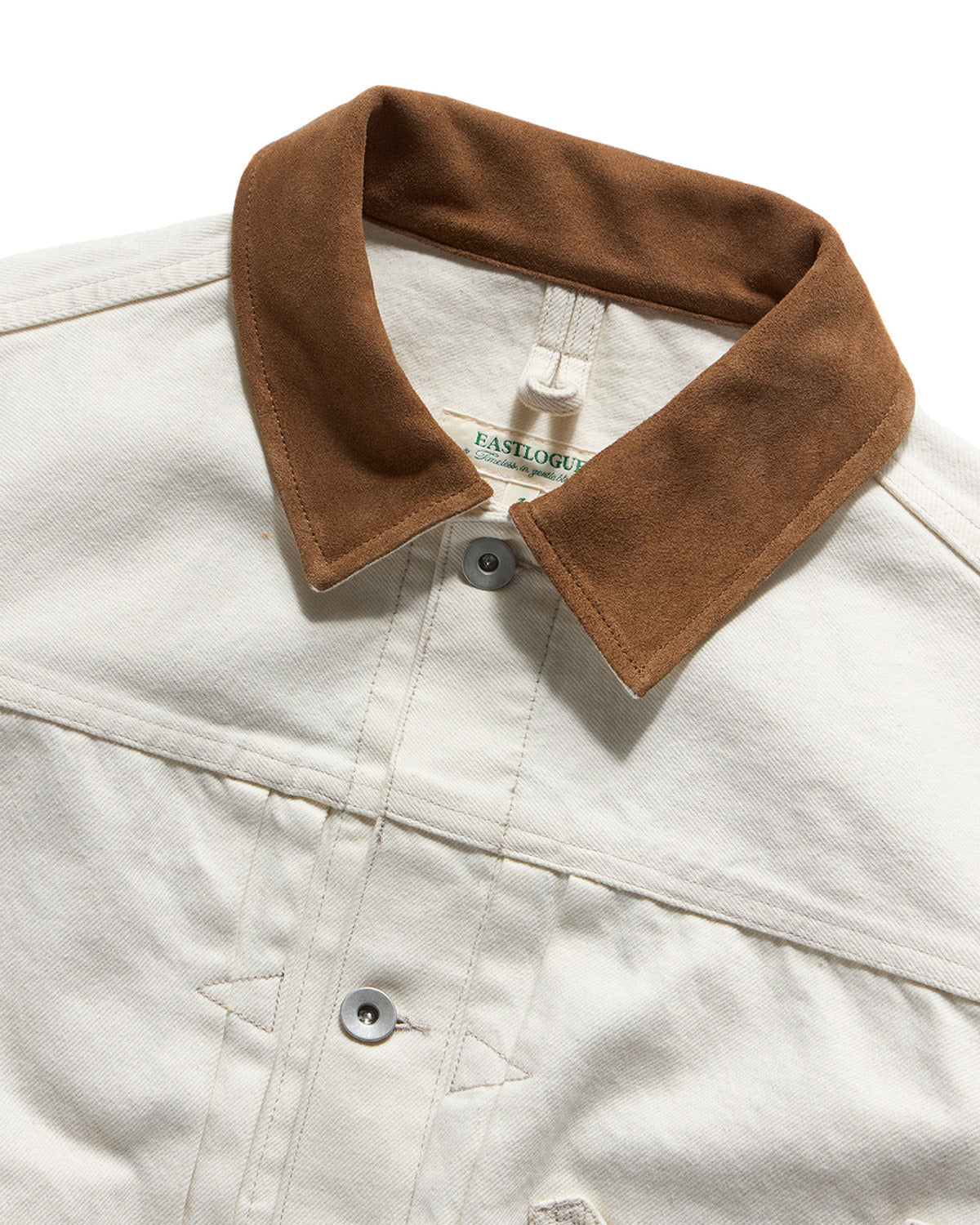 Eastlogue - Country Short Trucker Jacket (Ecru) product image 5 | TRAB K-Fashion Australia