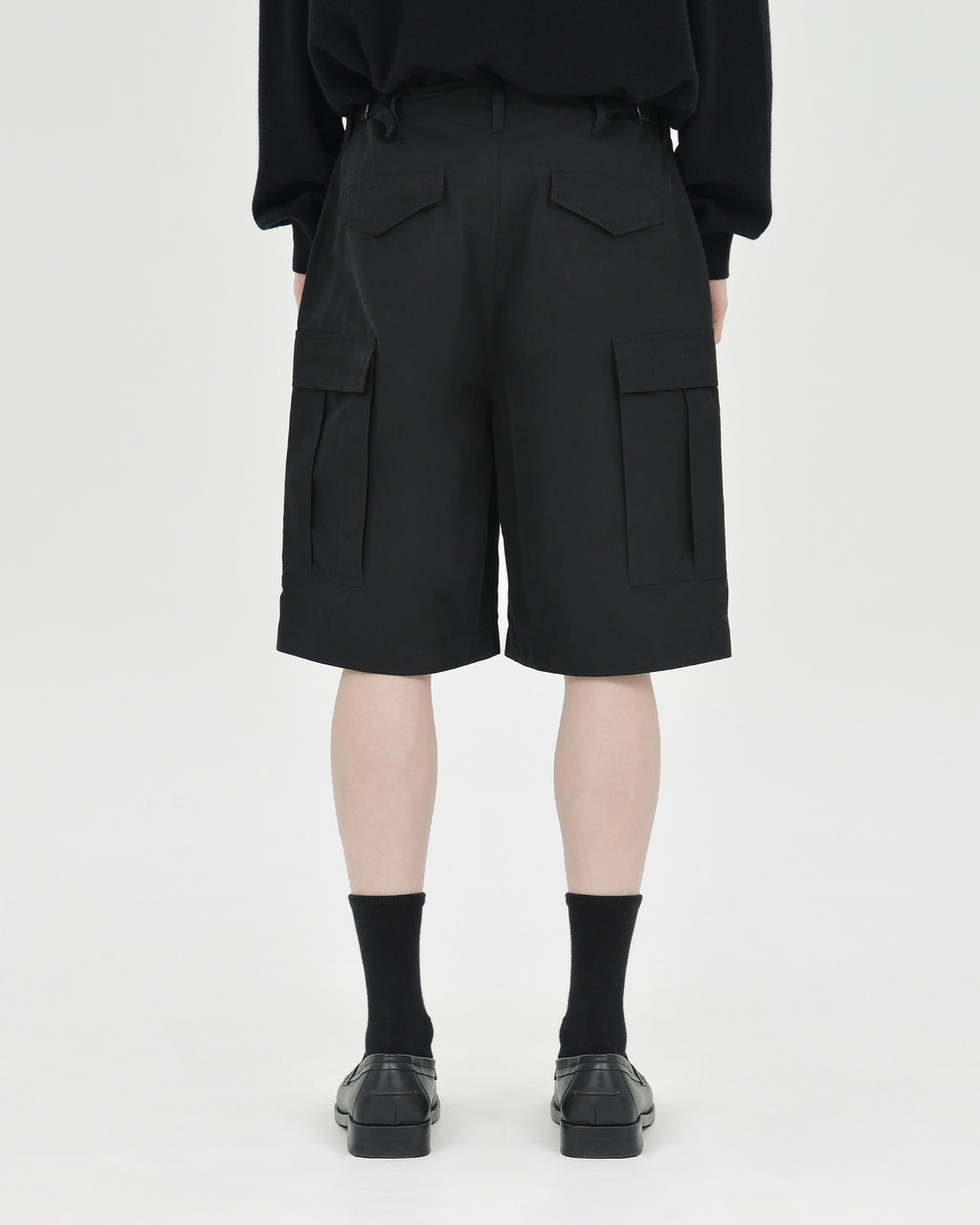 Brownyard - Military Field Shorts (Black) product image 2 | TRAB K-Fashion Australia