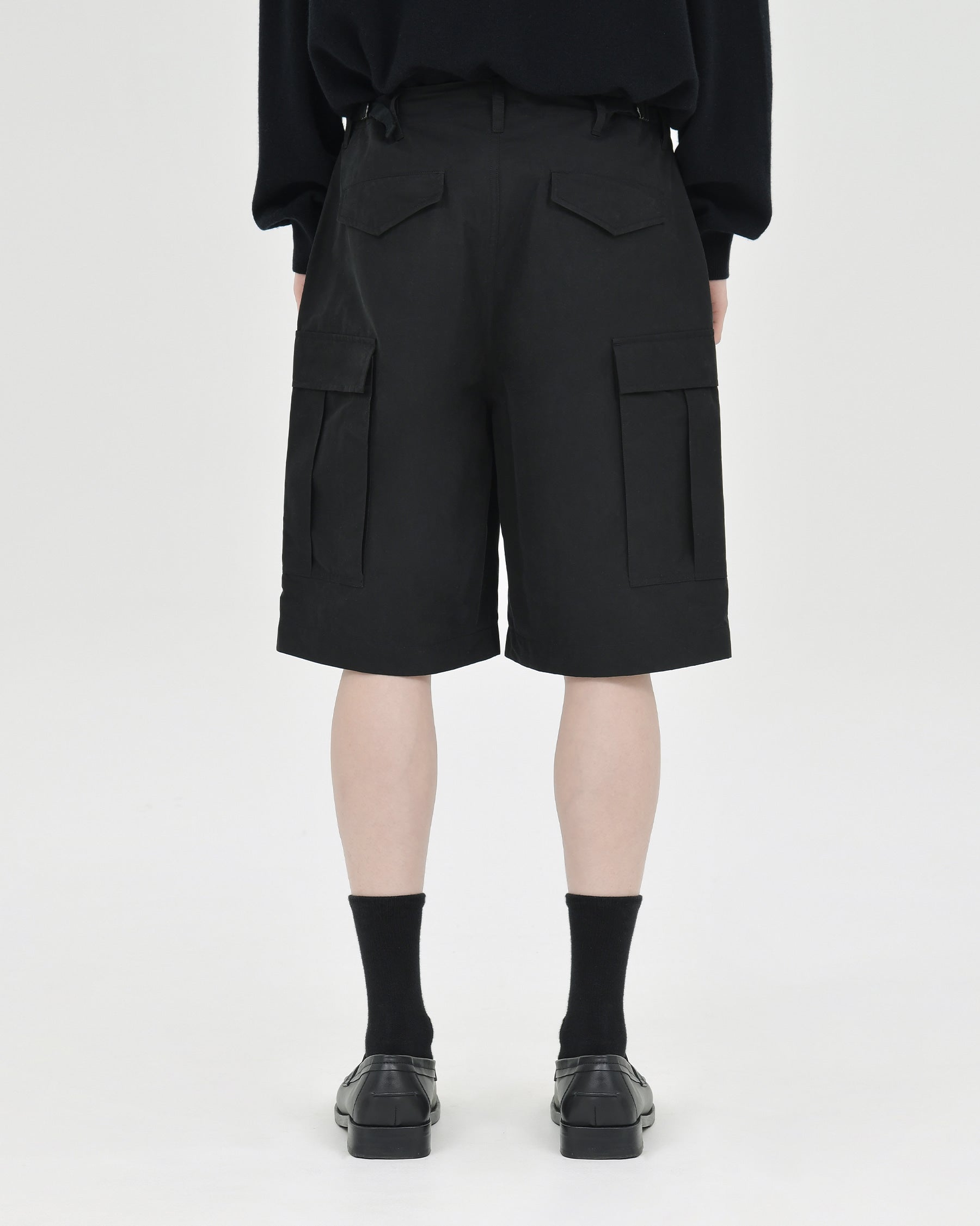 Brownyard - Military Field Shorts (Black) product image 2 | TRAB K-Fashion Australia