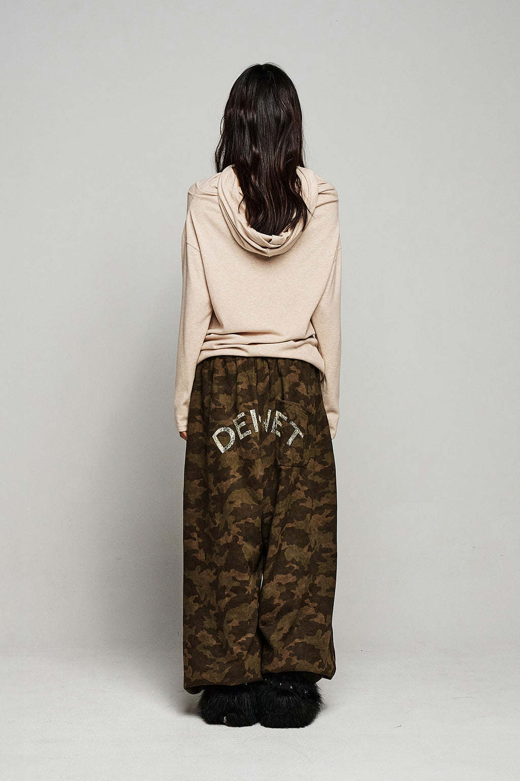 Deinet - Hug Me Hood Long Sleeve (Beige) product image 3 | TRAB K-Fashion Australia