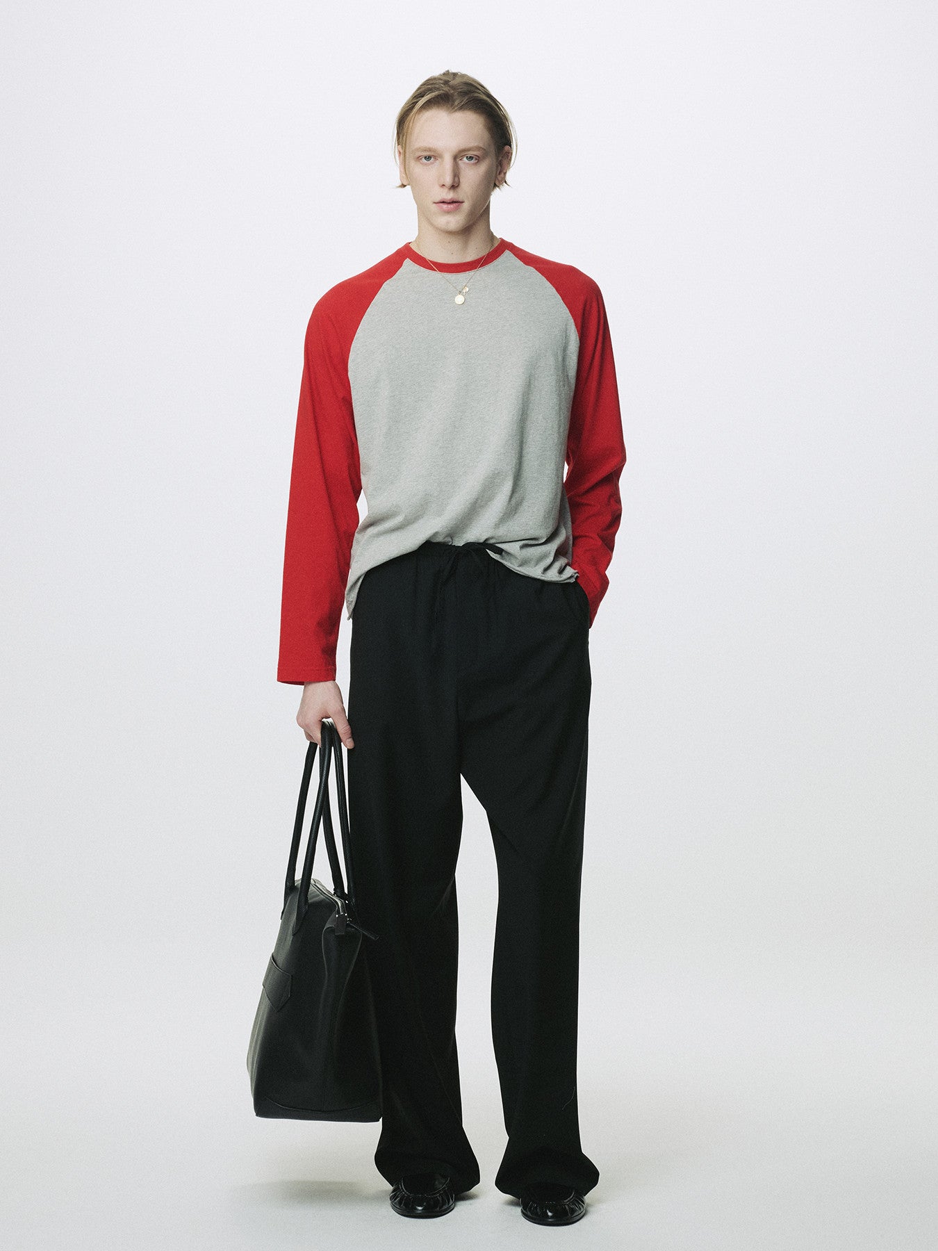 Tonywack - Tropical Wool Drawstring Pants (Black) product image 1 | TRAB K-Fashion Australia