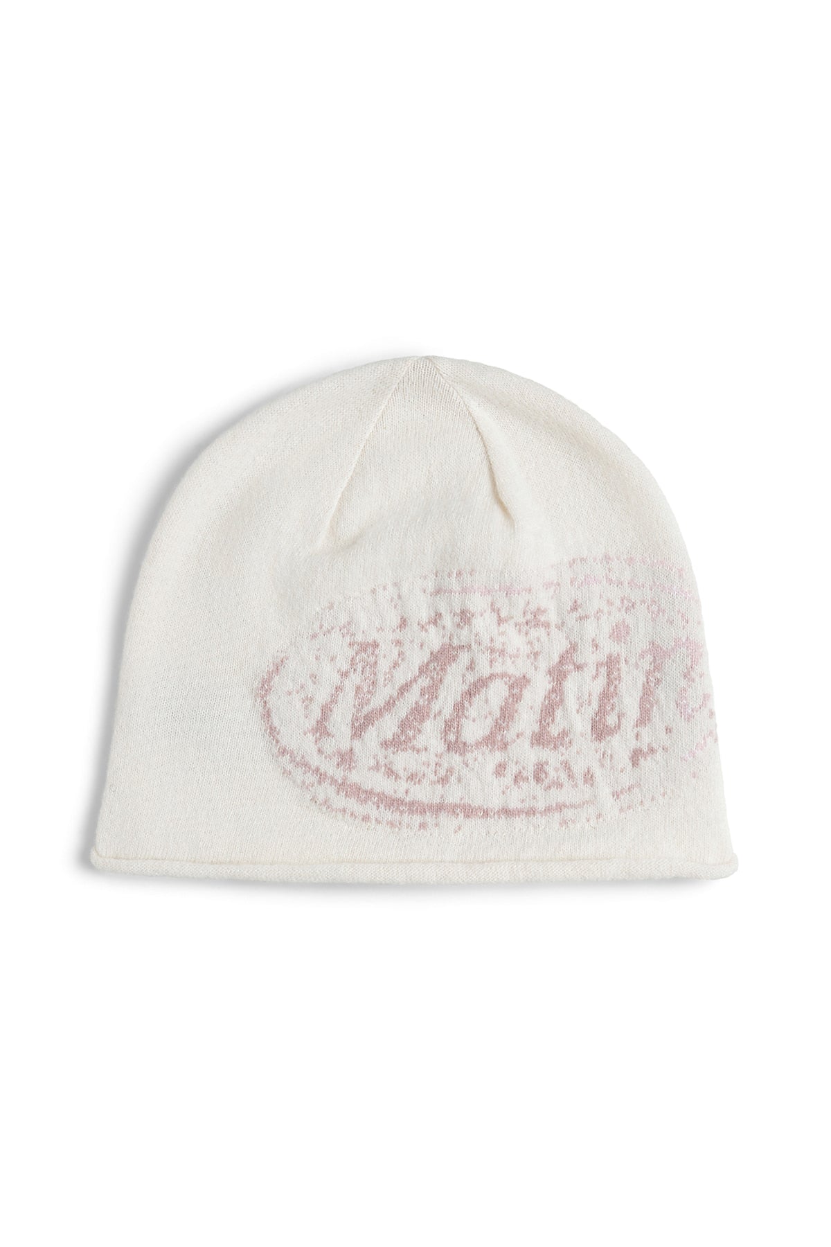 Matin Kim - Matin Stamp Beanie (Ivory) product image 5 | TRAB K-Fashion Australia
