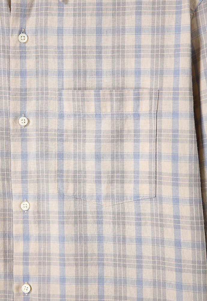 Art if acts - French Check Shirt (Cliff/Blue) product image 10 | TRAB K-Fashion Australia