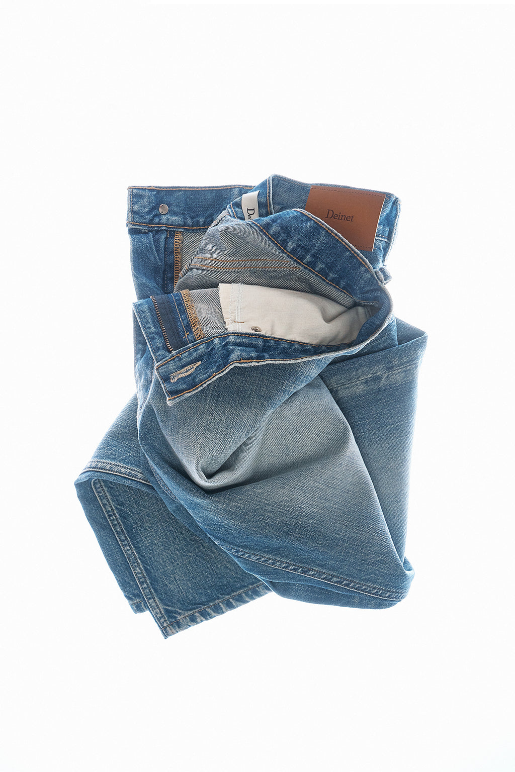 Deinet - Straight Denim Pants (Blue) product image 14 | TRAB K-Fashion Australia