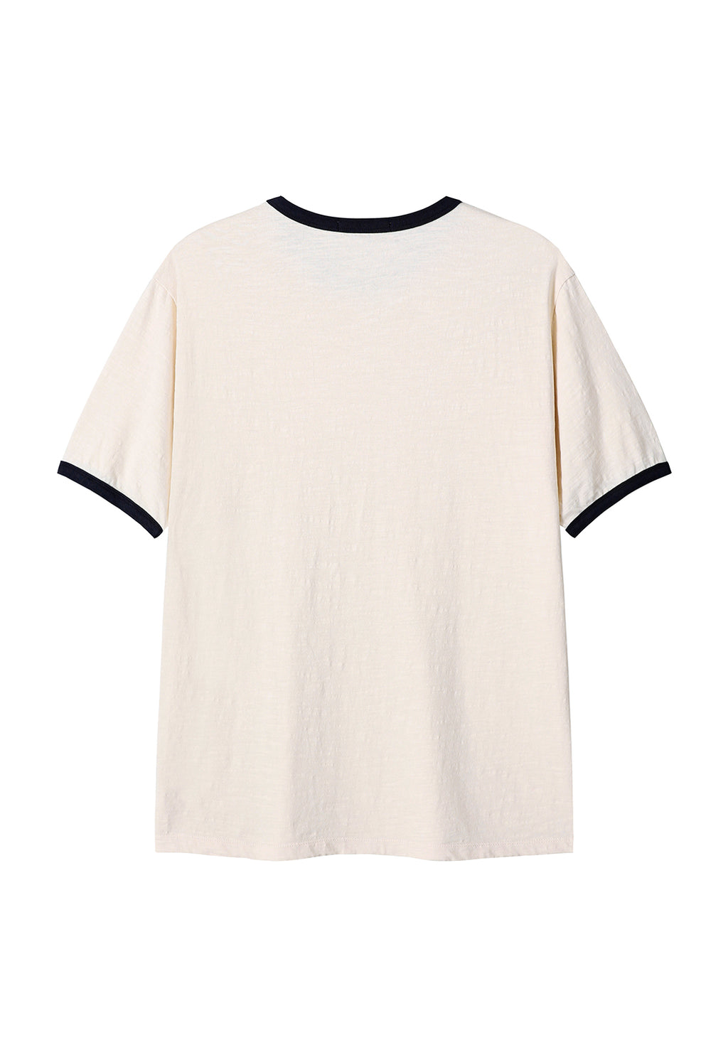 Art if acts - Slub Ringer Tee (Cream/Navy) product image 7 | TRAB K-Fashion Australia