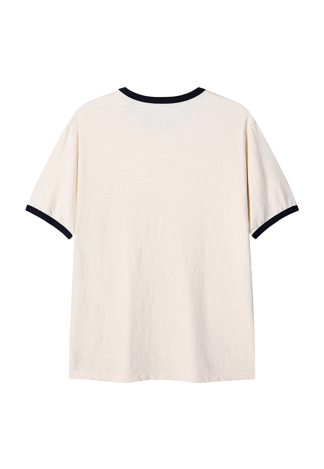 Art if acts - Slub Ringer Tee (Cream/Navy) product image 7 | TRAB K-Fashion Australia