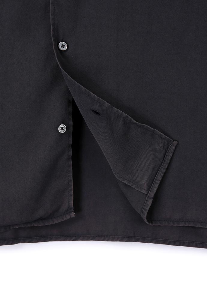 Art if acts - Tencel Two Pocket Half Shirt (Faded Black) product image 13 | TRAB K-Fashion Australia