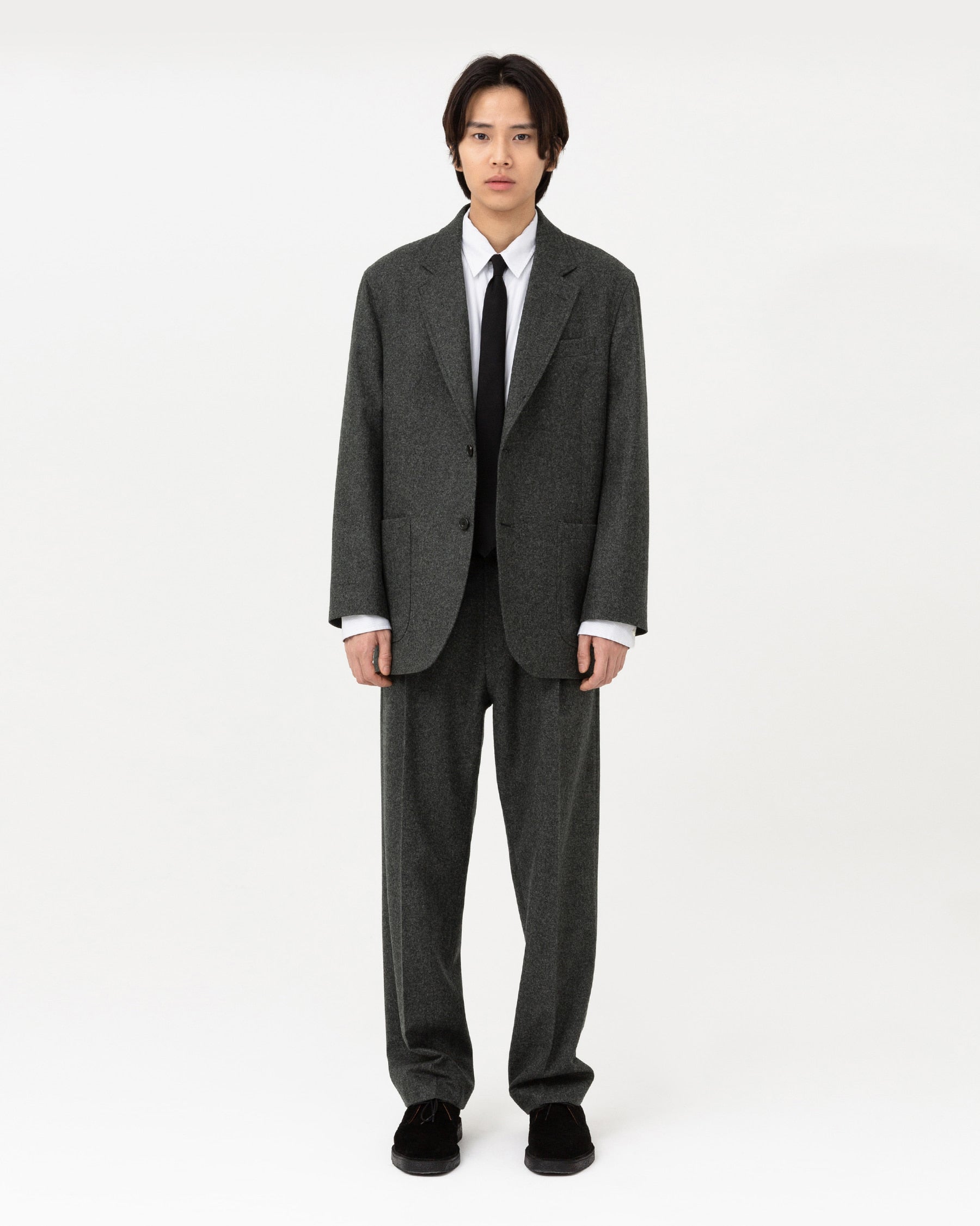 Brownyard - Pure Wool Sports Coat (Charcoal) product image 4 | TRAB K-Fashion Australia