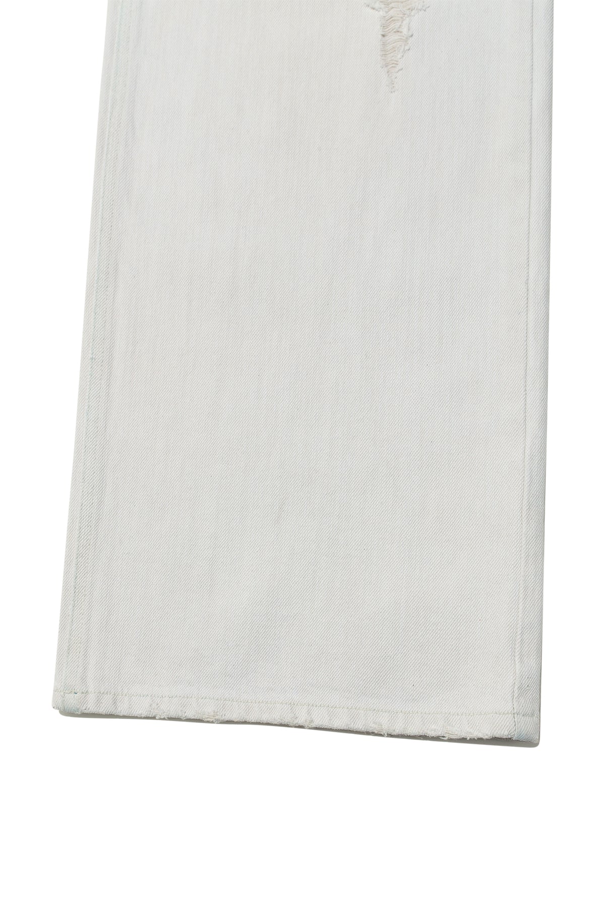 Matin Kim - Damage Point Washed Wide Denim Pants (Light Grey) product image 5 | TRAB K-Fashion Australia