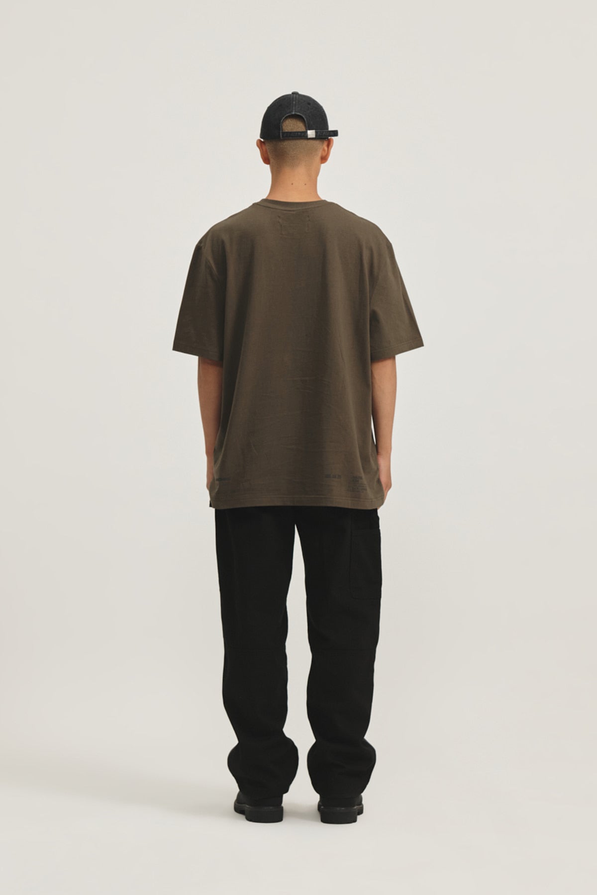 Matin Kim - Peaches Love Car Etc Graphic Top (Khaki) product image 11 | TRAB K-Fashion Australia