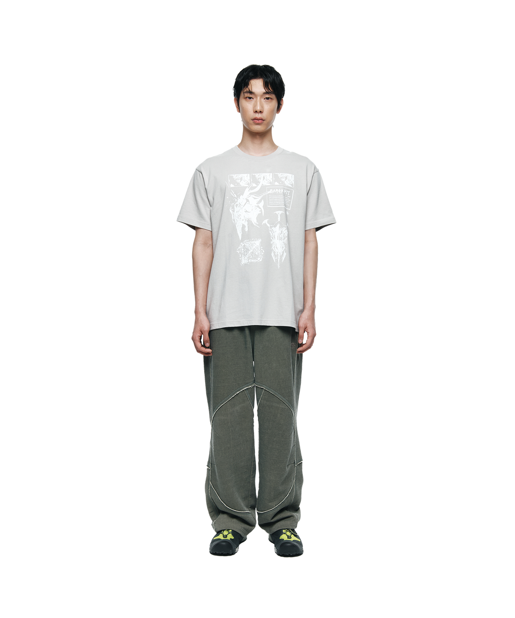 San San Gear - Baron Pit T-Shirt (Warm Grey) product image 1 | TRAB K-Fashion Australia