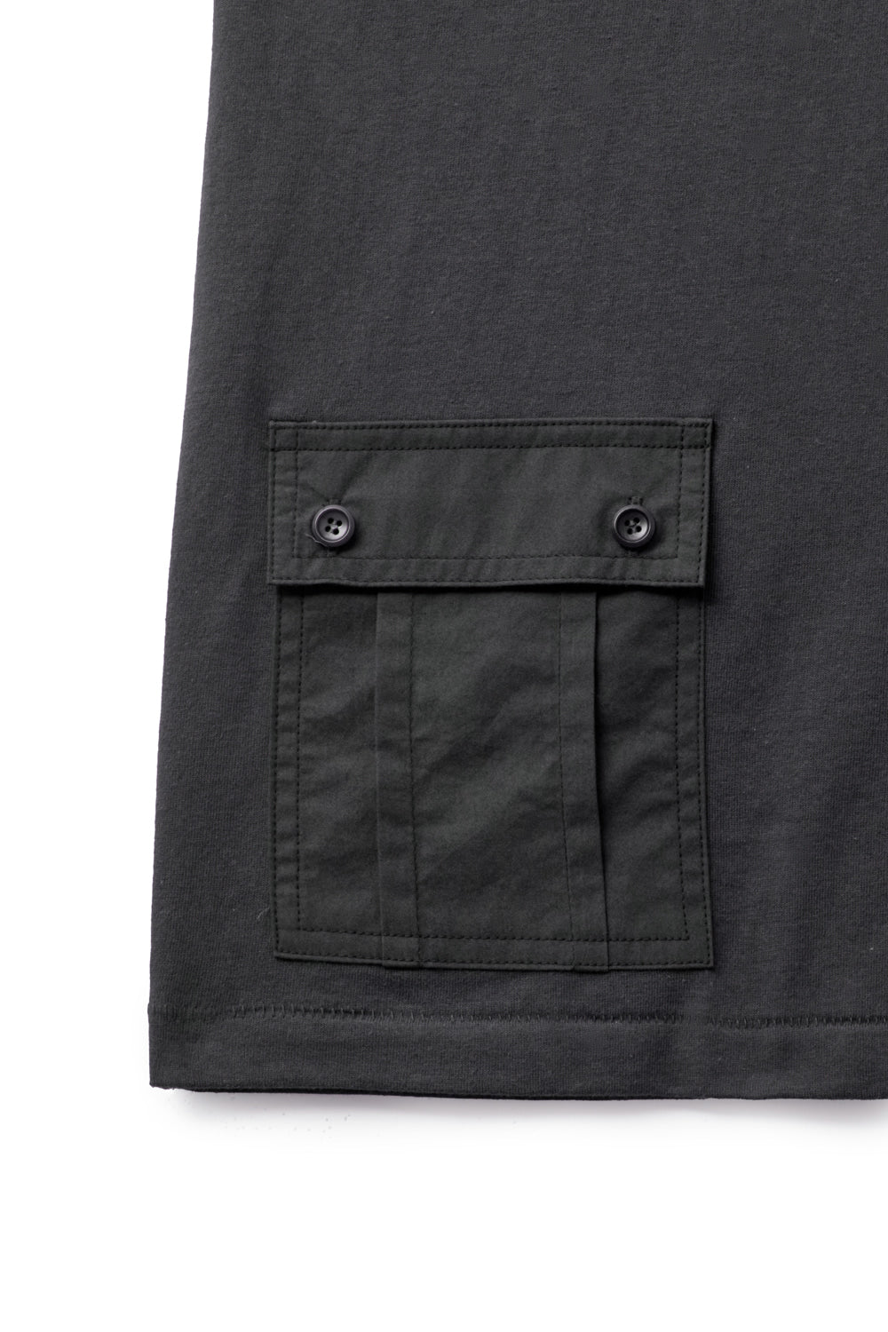 Hatchingroom - Multi Pocket Tee (Charcoal) product image 8 | TRAB K-Fashion Australia