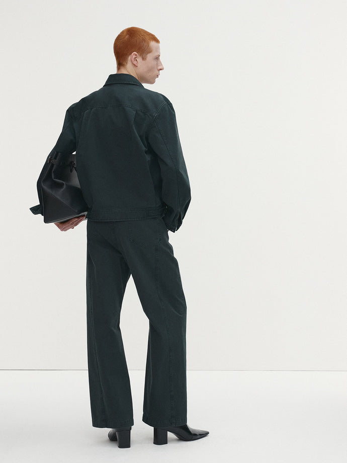 Tonywack - Garment-Dyed Cotton Belted Pants (Anthracite) product image 2 | TRAB K-Fashion Australia