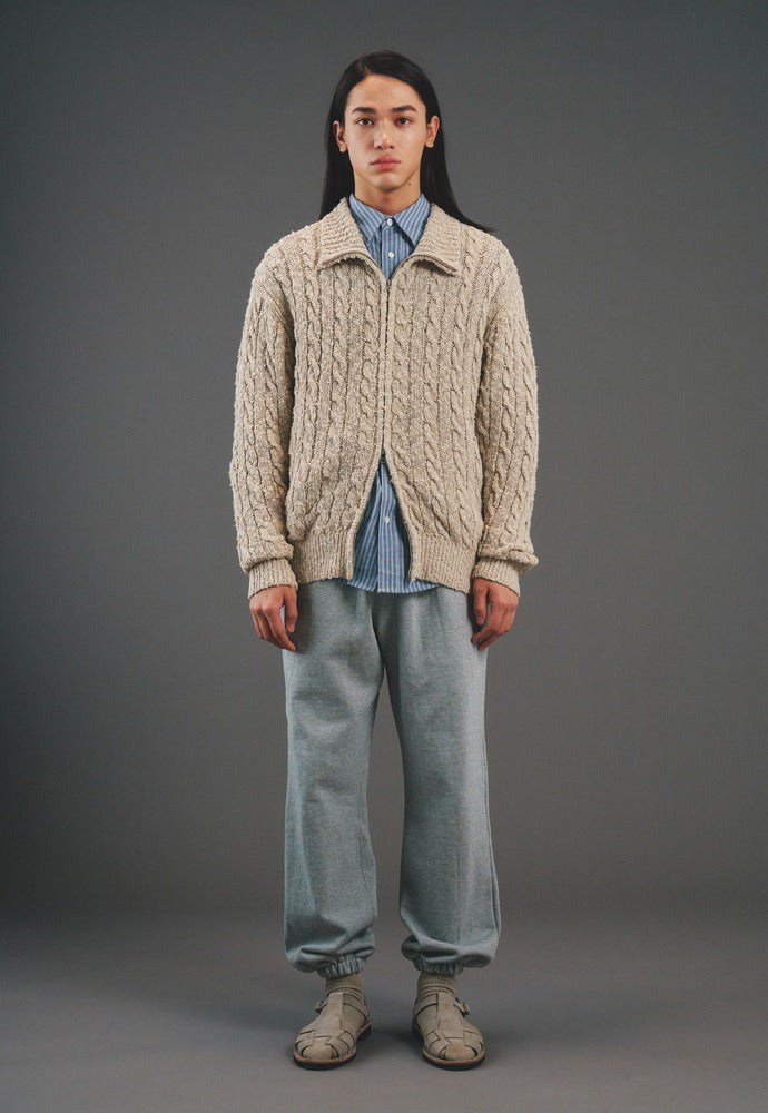 Art if acts - Campus Sweat Pants (Oatmeal) product image 1 | TRAB K-Fashion Australia