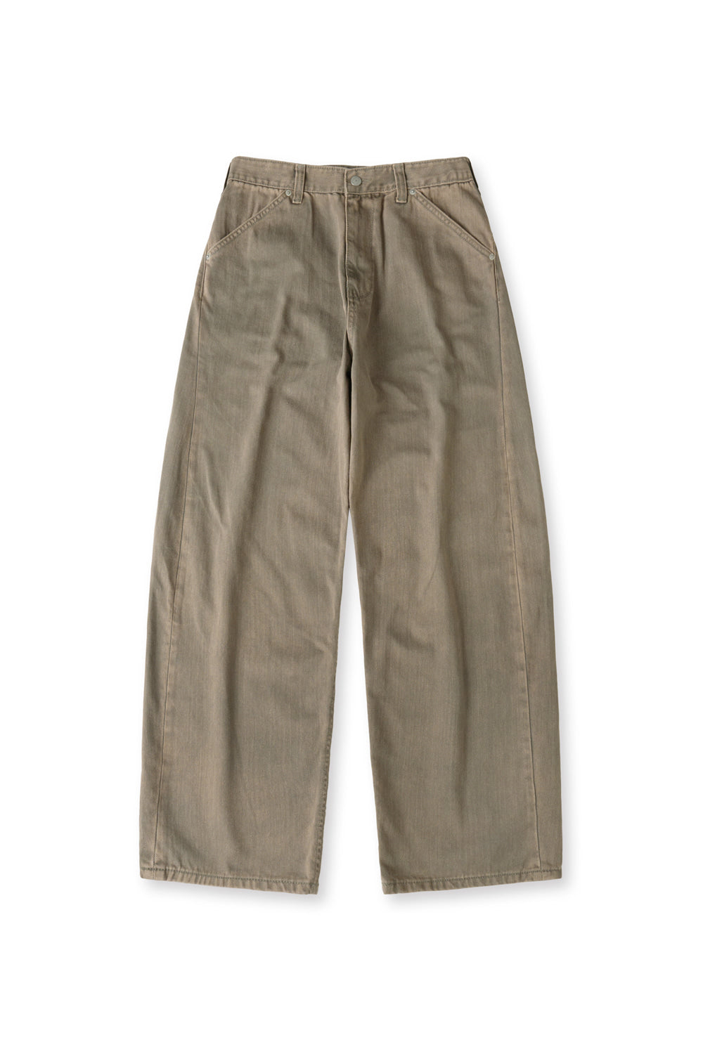 Hatchingroom - Curve Jeans (Washed Olive) product image 1 | TRAB K-Fashion Australia