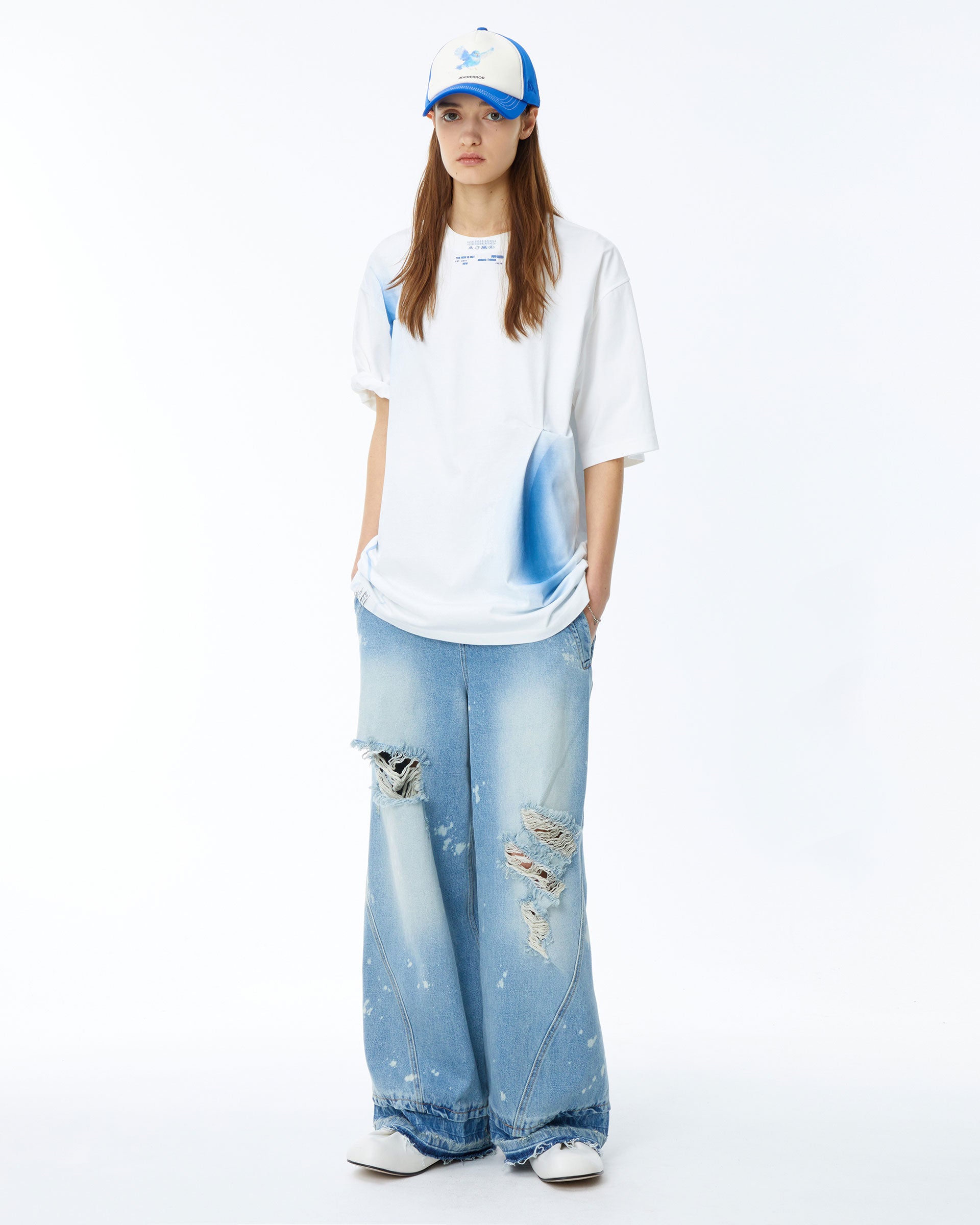 Ader Error - Nowia t-shirt (Off White) product image 1 | TRAB K-Fashion Australia