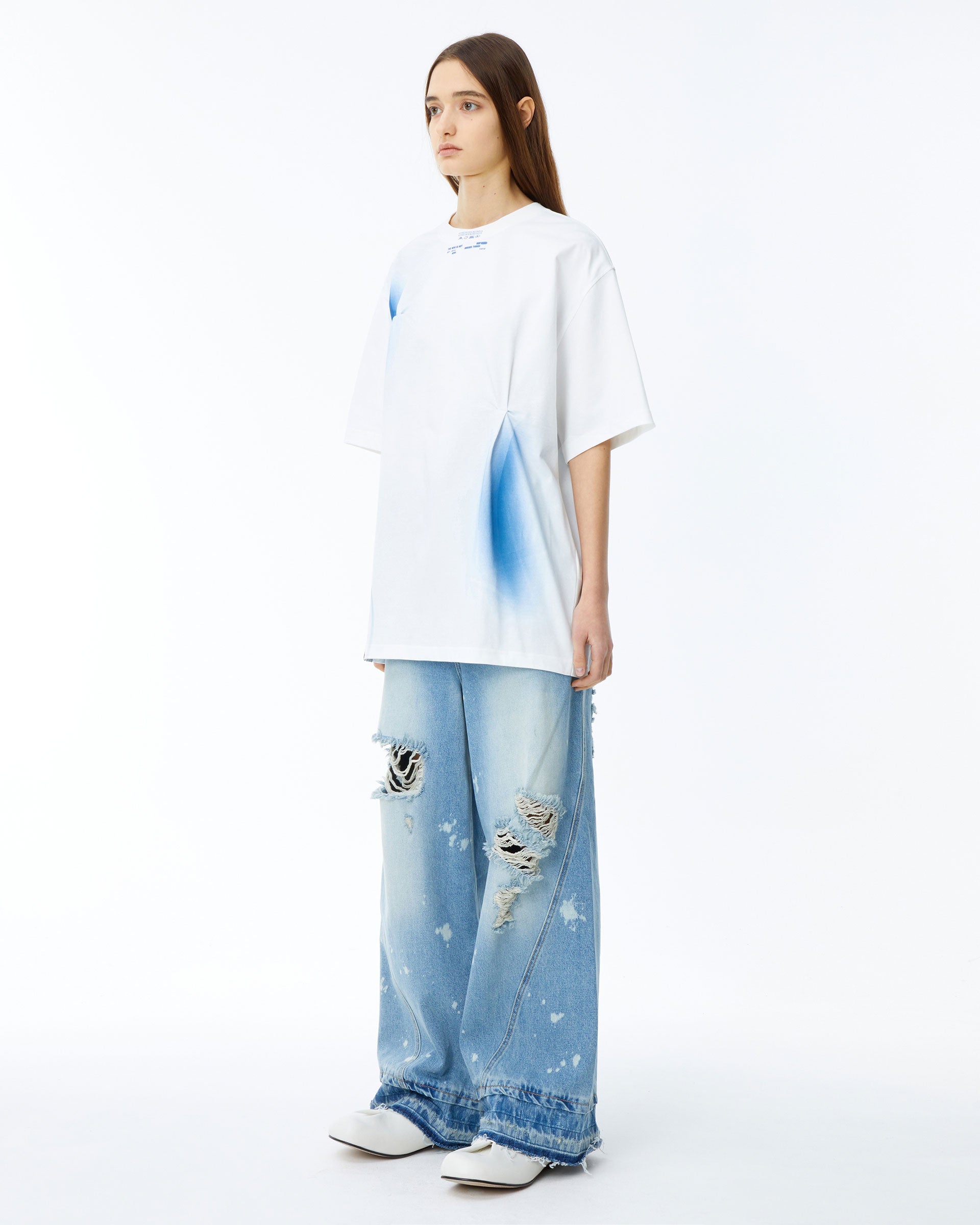 Ader Error - Nowia t-shirt (Off White) product image 5 | TRAB K-Fashion Australia