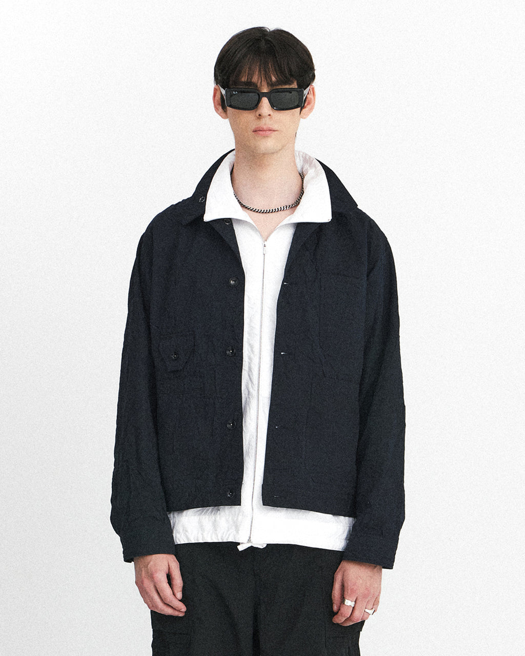 Eastlogue - Weekend Blues Jacket (Crease Navy) product image 2 | TRAB K-Fashion Australia