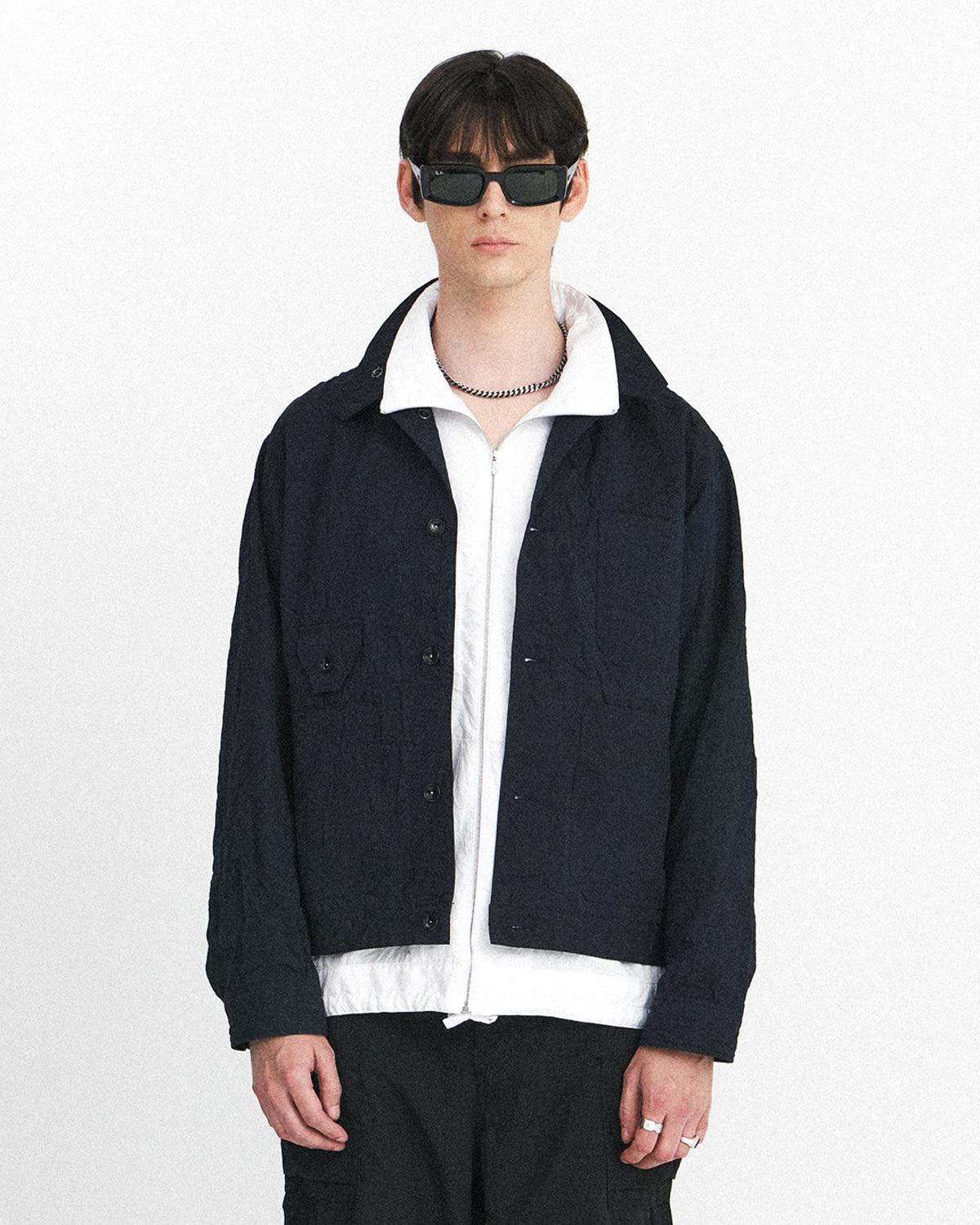 Eastlogue - Weekend Blues Jacket (Crease Navy) product image 2 | TRAB K-Fashion Australia
