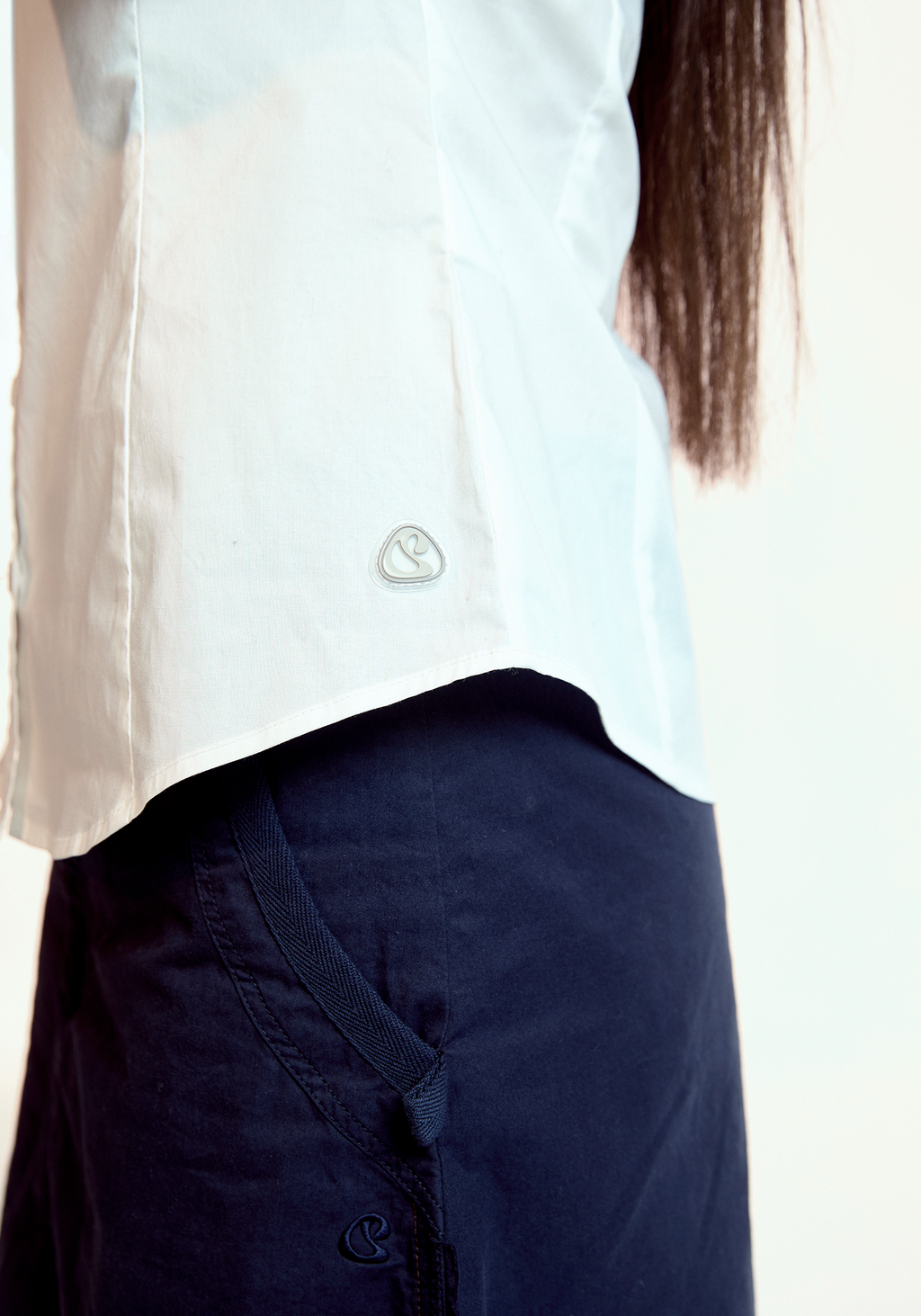 Coyseio - Nana Half Shirt (White) product image 2 | TRAB K-Fashion Australia