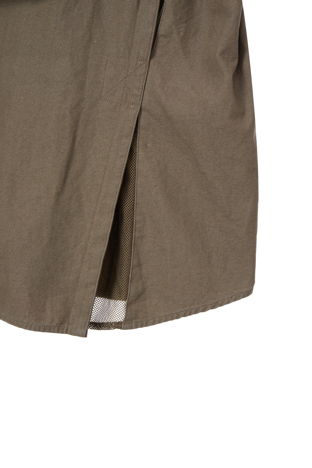 Deinet - Frayed Cotton Shirt (Brown) product image 6 | TRAB K-Fashion Australia