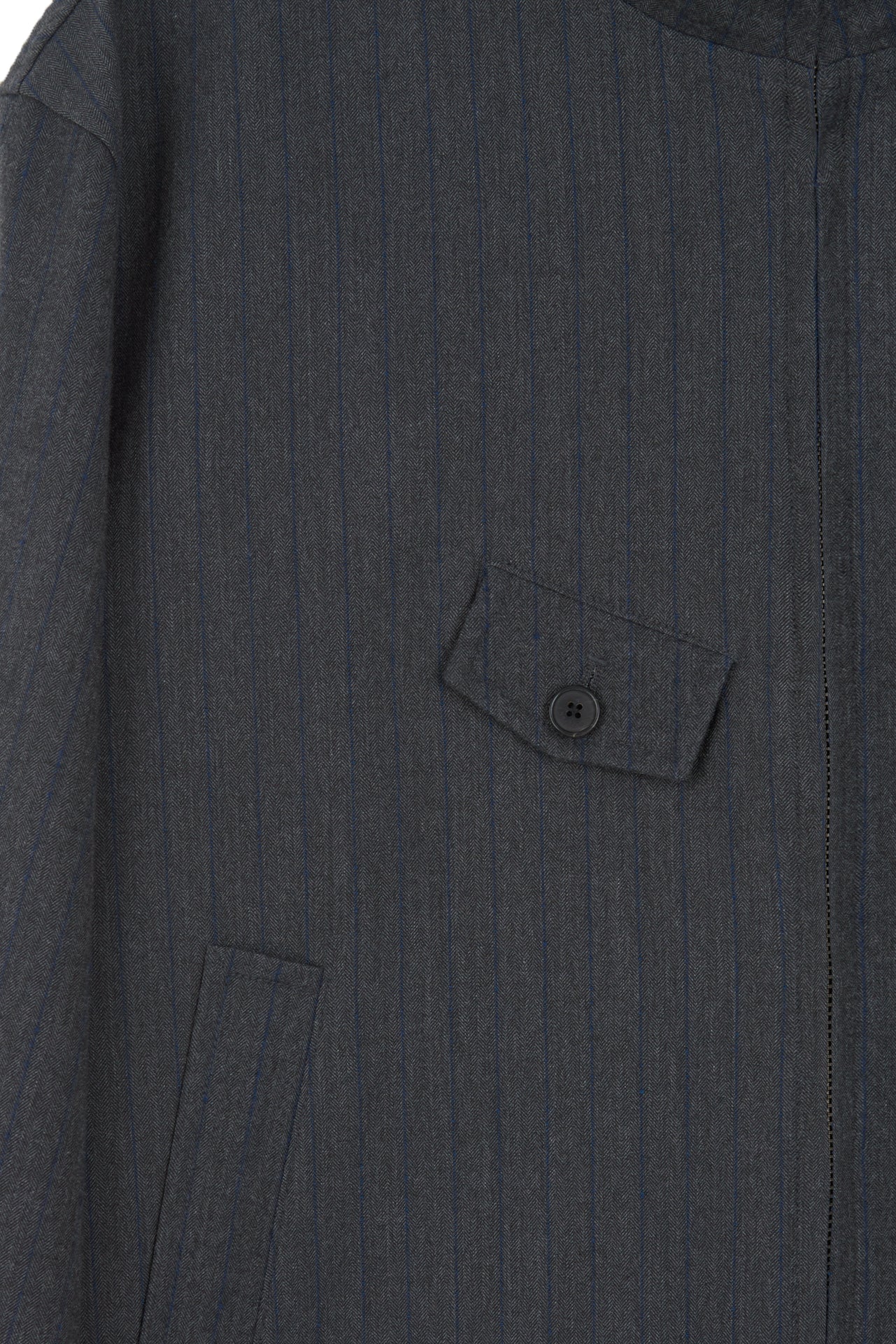 Stu - High Neck Crop Stripe Jacket (Grey) product image 20 | TRAB K-Fashion Australia