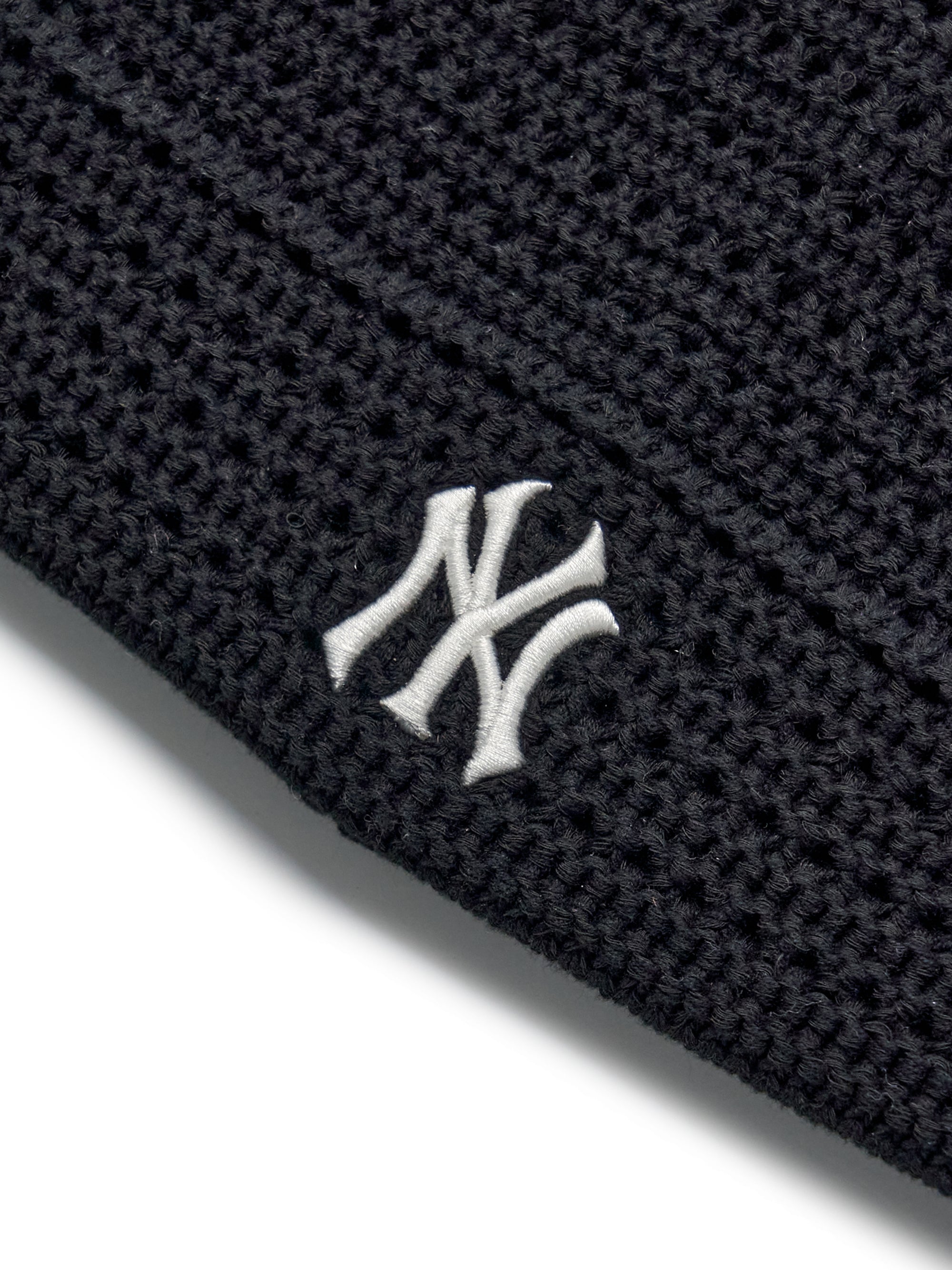 MLB Korea - MLB Summer Crochet Meow Beanie New York Yankees (Black